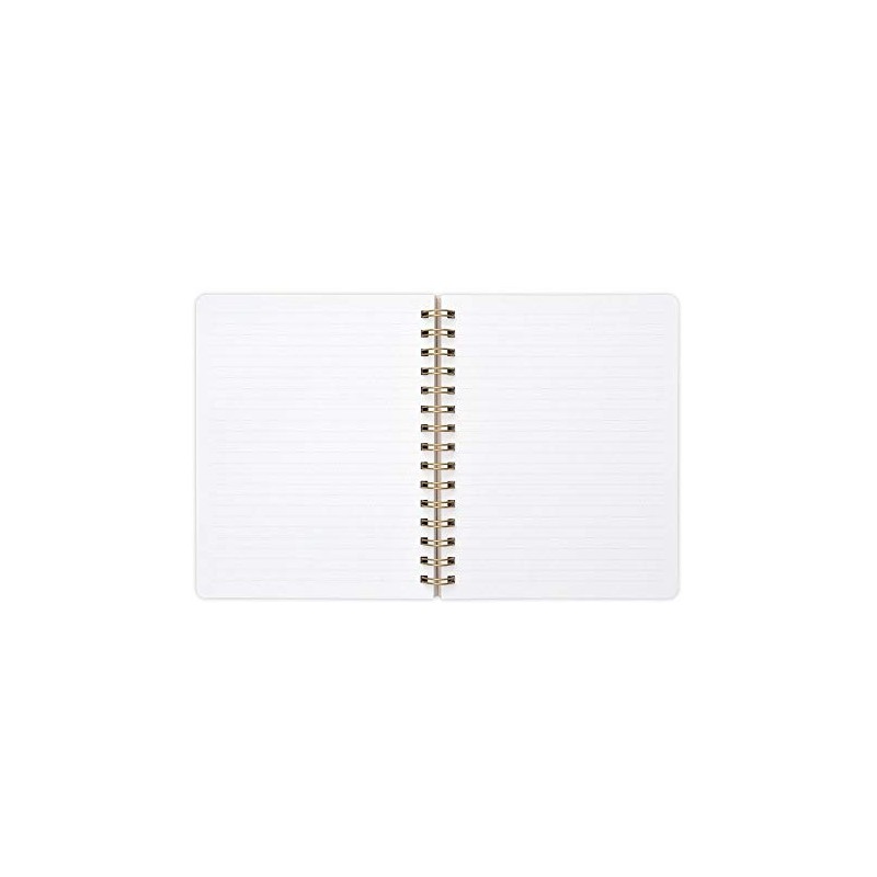 RUSSELL+HAZEL A5 Spiral Notebook Pom 5.5” by 8” (55754)