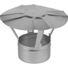Proper Tools Galvanised Steel Chimney Cowl - Ø 80 mm