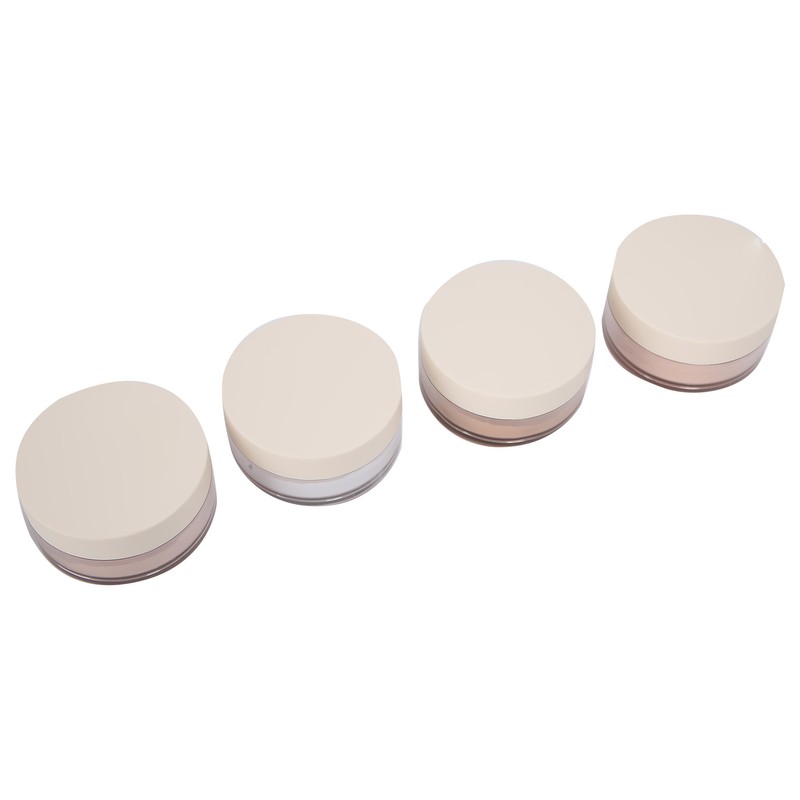 4pcs FOCALLURE Oil Control Loose Powder Moisturizing Face Setting Powder