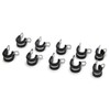 Edelbrock CUSHION CLAMPS (# 6 HOSE), Silver