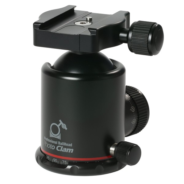 Photo Clam PC-48N Ball Head with 3/8-Inch Socket and Bubble