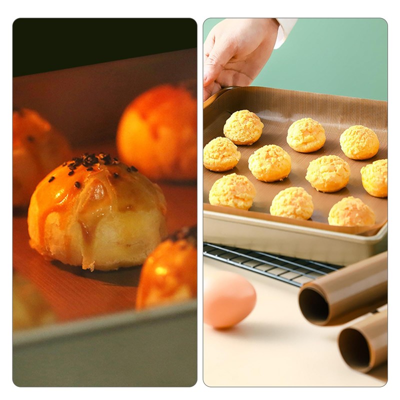 VVQWCY Permanent Baking Film, Set of 6 Baking Paper, Reusable,