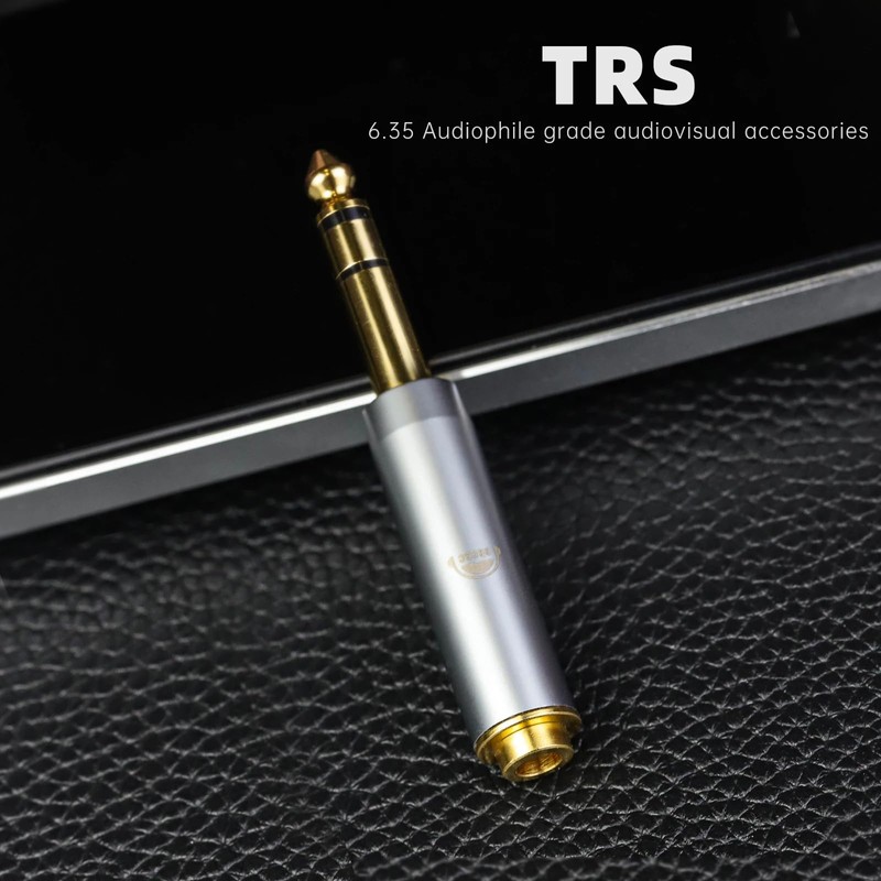 okcsc 6.35mm to 4.4mm Conversion Plug Audio Converter 6.35mm Male