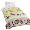 Rapport Home Apple Tree Farm Duvet, Single, Polyester-Cotton, Multi-Colour