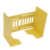 Retractable Book End Stable Adjustable Elegant Yellow Decorative Bookends for