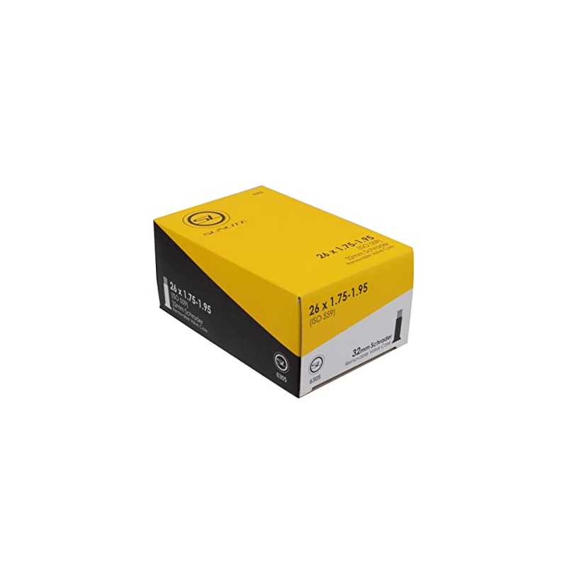 Sunlite Bicycle Tube - 26" x 1.75-1.95, Schrader Valve