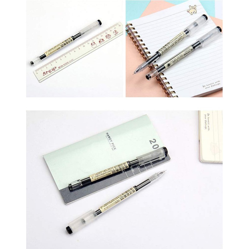 sencoo 12 pack Black Gel Ink Pen Extra Fine Point