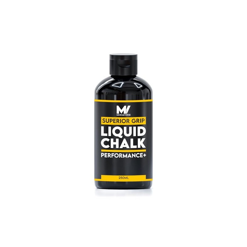 LIQUID CHALK by Muscleverse | Improved Grip | Sweat-Free Hands