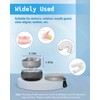 Denture Bath Case, Denture Cup, Leak Proof Portable Retainer Case,