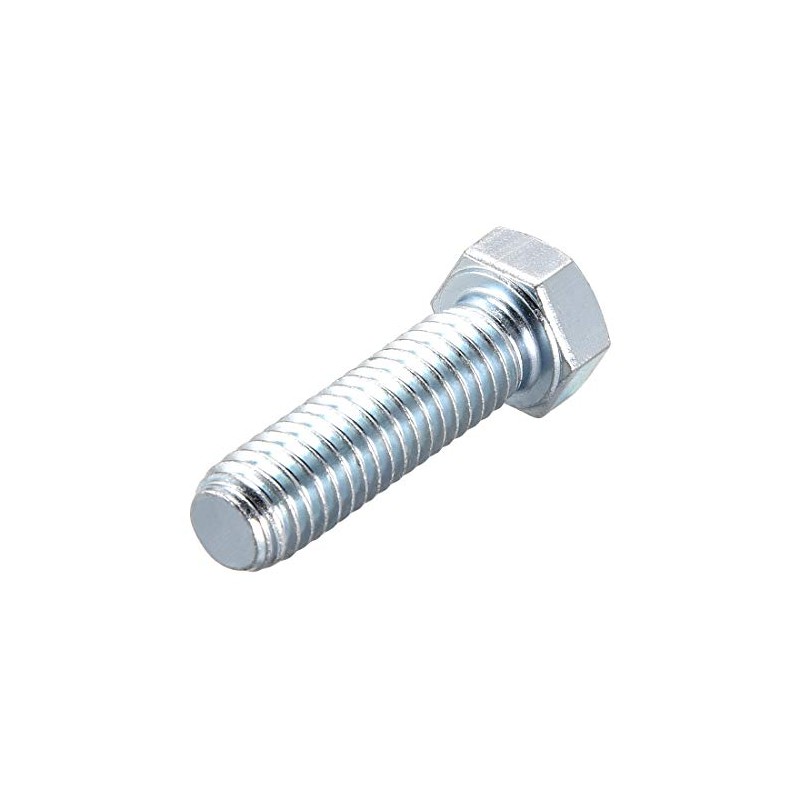 sourcing map Hex Head Screw Bolts Carbon Steel 7/16"-14x1-1/2" Fastener