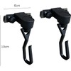 [Set of 2 Pieces] Universal Hooks, Tool-less Mount, Supports Window