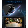AUTO-VOX 180° Front/Backup Camera, OEM Mini Style, Screw-Free Easy Install,