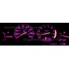 newlineperformanceLED Pink Cluster LED Bulb kit For Nissan 300zx Z32