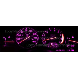 newlineperformanceLED Pink Cluster LED Bulb kit For Nissan 300zx Z32 Turbo NA 1990-1996