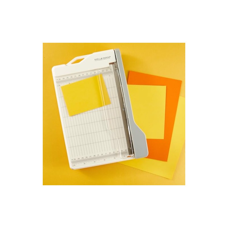 Spellbinders Guillotine Paper Trimmer, White