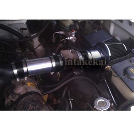 INTAKEKAI Performance Air Intake (Compatible with 1994-1996 FORD BRONCO F-150 5.0 5.0L 5.8 5.8L V8 MODELS) (WILL ONLY FIT VEHICLES HAS THE MAF SENSOR UNIT) (BLACK)
