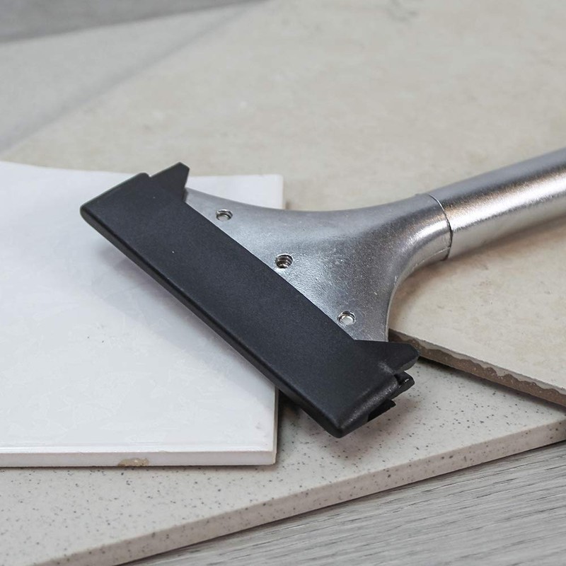 Faithfull FAISCRA100LH Soft Grip 4in Long Handled Heavy-Duty Scraper with
