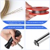 efuturetime Cutting Wire Windscreen with Handle, Car Windshield Removal Tool
