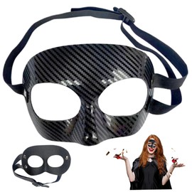 Nose Guard for Broken Nose, Adjustable Face Shield, Basketball Face Mask with Sweat Absorbing Padding, Wrestling Guard Protection from Impacts Injuries to and Basketball Mask