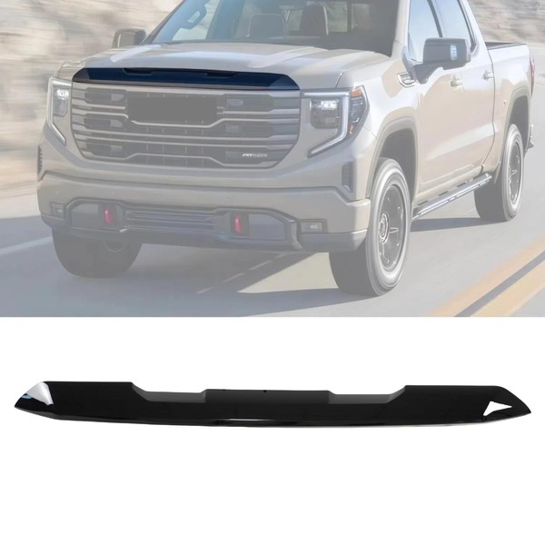 Front Upper Grille Grill Molding Trim Compatible with GMC Sierra