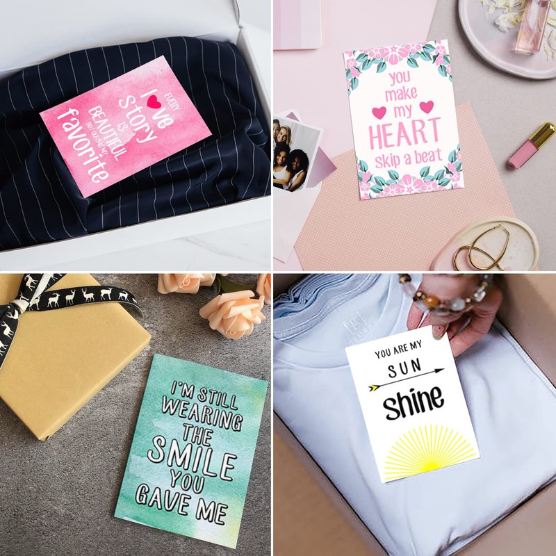 Inkdotpot Lunch Box Notes For Husband/Boyfriend, Adult Romantic Cards, Pack