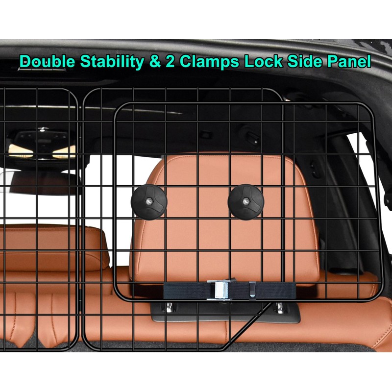 CASIMR Dog Car Barrier for SUVs, Vehicles, Trucks, Cars, Adjustable