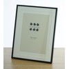 Sixtrees Park Lane 285357(MIF) Satin Black Metal 5 x 7