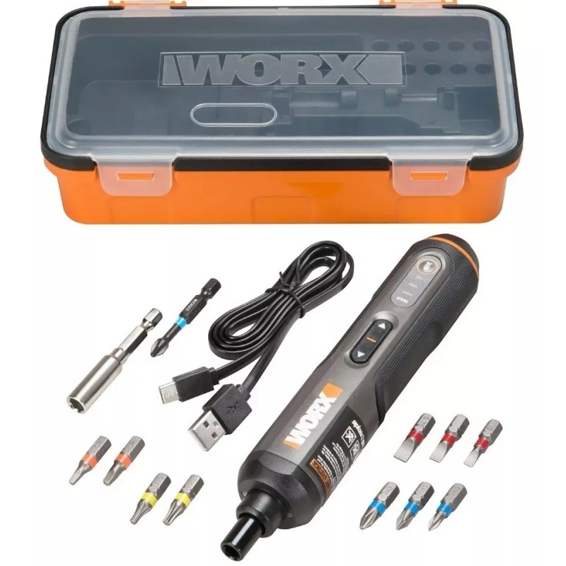 WORX Worx WX240L 4V Max Lithium Cordless Screwdriver Set, 3yr