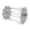 Rotisserie Skewer Set Stainless Steel Rotisserie Kabob Rods Grill for
