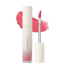 MQNY MACQUEEN NEWYORK Powder Blur Lip Tint, 0.1 oz (4 g), Matte Lip, Velvet, Vertical, Unworried, Long Lasting, Layered, High Adhesion, Long Lasting Matte, Lip That Won't Stick to Mask, Korean Cosmetics (#02, Rosy Cream, Rosy Pink)