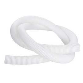 MOCNT Corrugated Tube Closed Car Cable Protection Tube Car Cable Tube Flexible Insulation Tube Cable Protection Pipe Corrugated Hose Cable Management White Exterior 13 mm Length 5 m