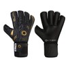 Elite Sport 2020 Black Real Goalkeeper Gloves - Black-Gold 9