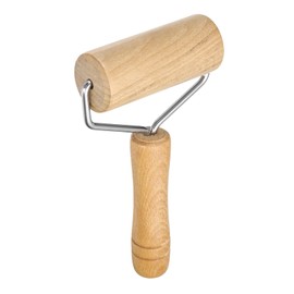 sourcing map Rolling Pin 7.28" x 1.57" Y-Maple Wood Handle Non-Stick Fondant Roller Dough Roller Rolling Pins for Baking Cookie Pastry Clay, Wood Color