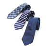 PIMLICO Sakazen Men's Large Size Necktie, Set of 3 (Web