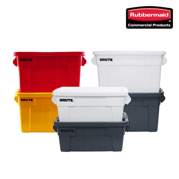 Rubbermaid Brute Tote Box/Camping Box/53 Liter, 53 Liter53 Liter_Grey Gray