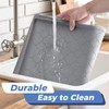Jin&Bao Waterproof Under Sink Mat 34" x 22", Thick Silicone