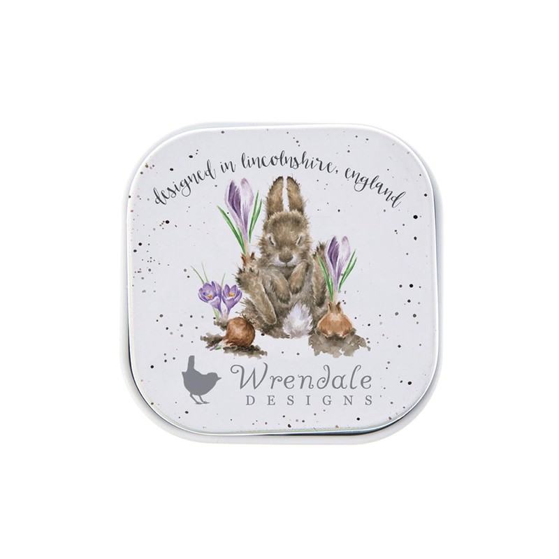 Wrendale Designs - 'Head Clover Heels' rabbit Lip Balm Tin
