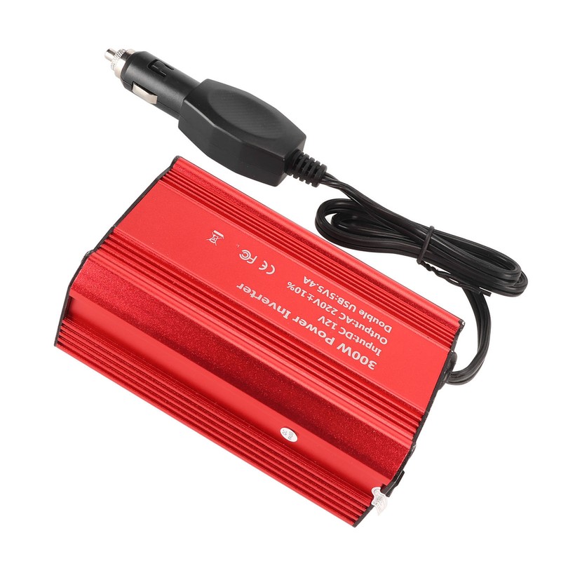 300W Car Power Inverter DC12V to 220V Portable Car Converter