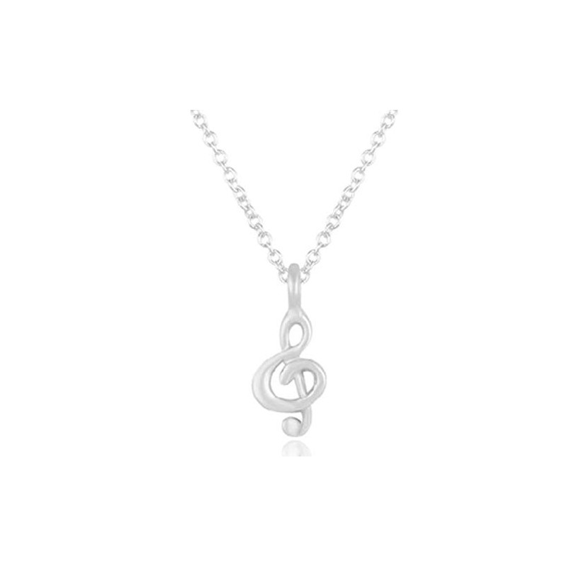 Music Note necklace, Treble Clef, Jewellery Gift for Her