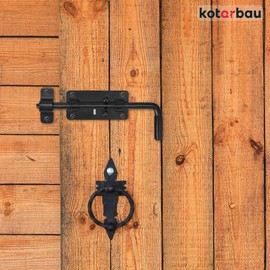 KOTARBAU Bolt Gate Latch Door Bolt Door Bolt Door Slide Door Lock Door Slide Door Lock Floor Slider Sectional Door 220 mm