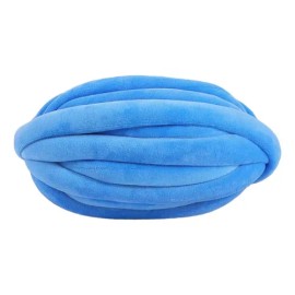 Hilo Grueso Para Tejer Brazo, Tubo Lavable, Hilo, Hilo Azul