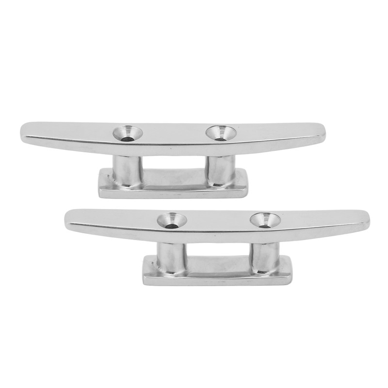 2PCs Open Base Boat Cleat 4in Universal Fit for Watercraft