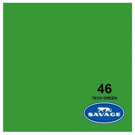 Savage Seamless Paper Photography Backdrop - Color #46 Tech Green, Size 86 Inches Wide x 36 Feet Long, Backdrop for YouTube Videos, Streaming, Interviews and Portraits - Made in USA