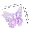 Mini Butterfly Hair Clips 20Pcs Tiny Glitter 90s Hair Claws