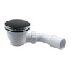 Drain Fitting for Shower Tray 90 mm Diameter with Chrome-Plated