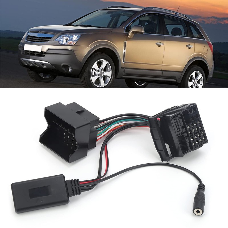 12 Pin Bluetooth 5.0 AUX Audio Adapter with Microphone 59.1