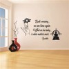UIlMNIY Lotus Buddha Meditation Wall Decal Each Moring We are