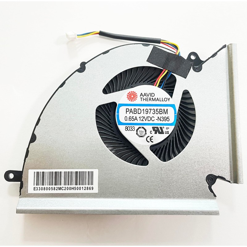 Fleshy Leaf Replacement CPU + GPU Cooling Fan for MSI