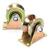 Coloch 8 Pack 2” V-Groove Wheel, Steel Sliding Gate Wheels
