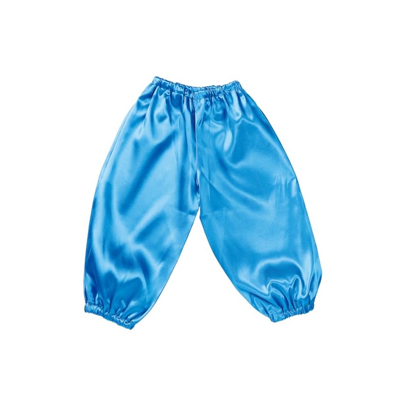 Artec 15064 Soft Satin Sarouel Pants, J Size, Blue, Cosplay,
